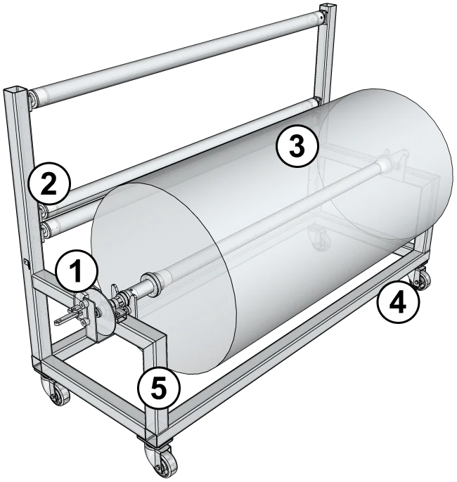 Heavy Duty Roll Feeder X-ray