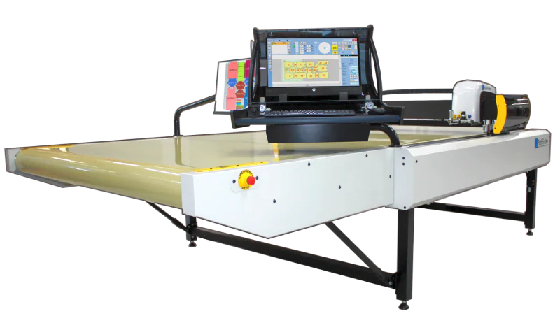 Industrial Automatic Digital Fabric Cutting Machine for Textile & Leather on Sale